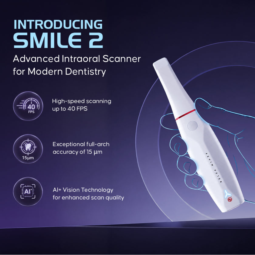 Kevin Peter Smile 2 Intraoral Scanner Mobile Web Banner- Oblu