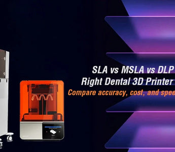 SLA vs MSLA vs DLP Dental 3D Printer - Oblu