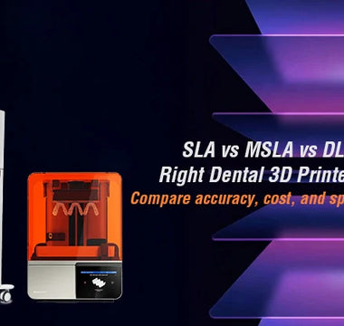 SLA vs MSLA vs DLP Dental 3D Printer - Oblu