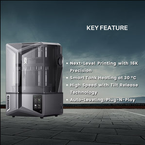 Elegoo Saturn 4 Ultra 16K 3D Printer - Oblu