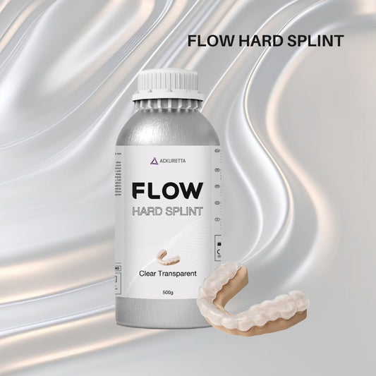 FLOW Hard Splint 500g Resin - OBLU HEALTHCARE