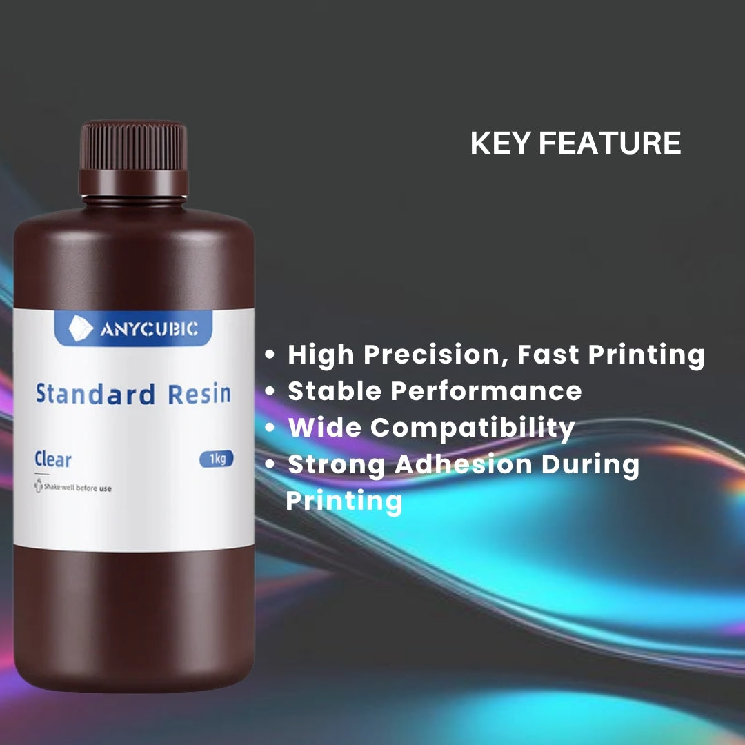 Anycubic Standard Resin Clear - OBLU HEALTHCARE