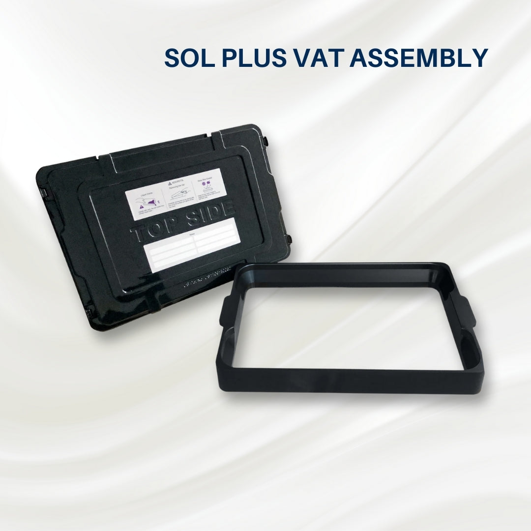 Sol Plus Printer SOL Plus Vat Assembly | 3D Printing Resin Tray – OBLU HEALTHCARE – OBLU ...