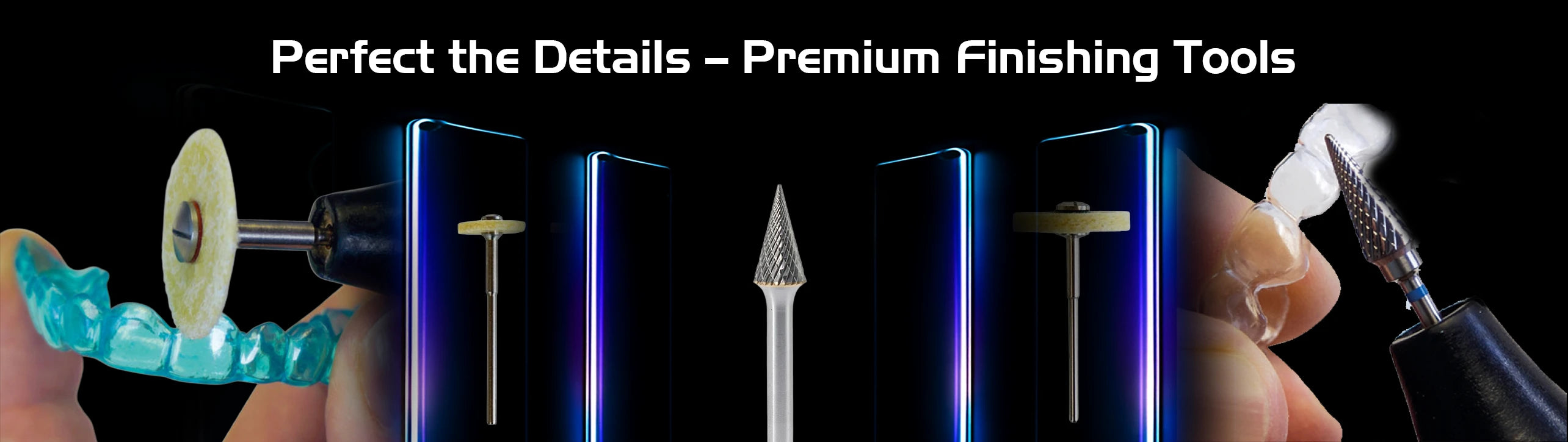 Finishing Tools Page Banner- OBLU