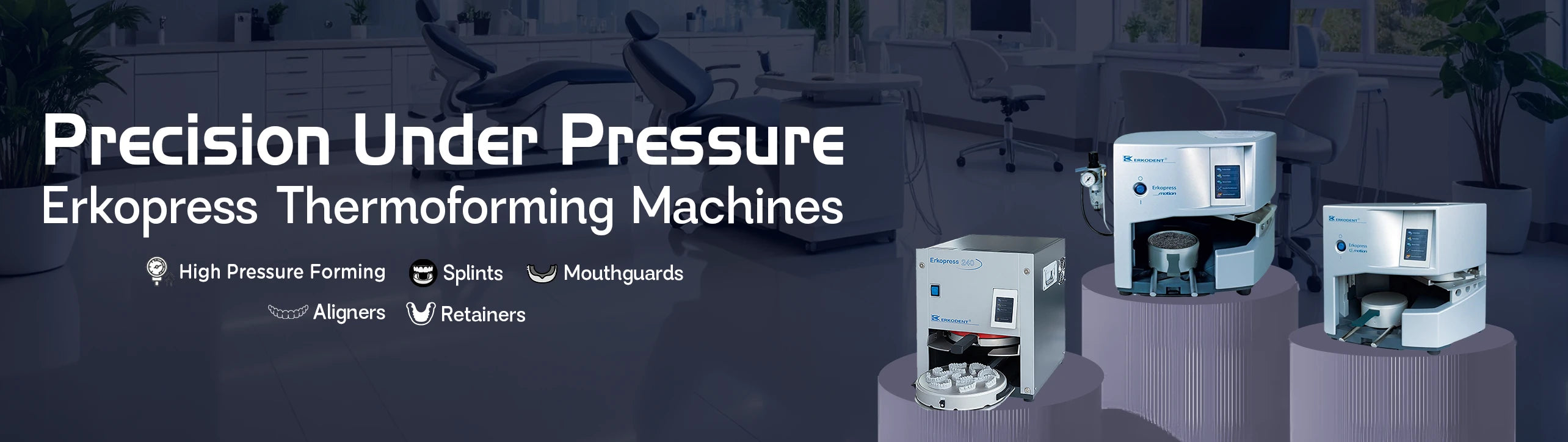 Pressure Molding Machine Page Banner- OBLU HEALTHCARE