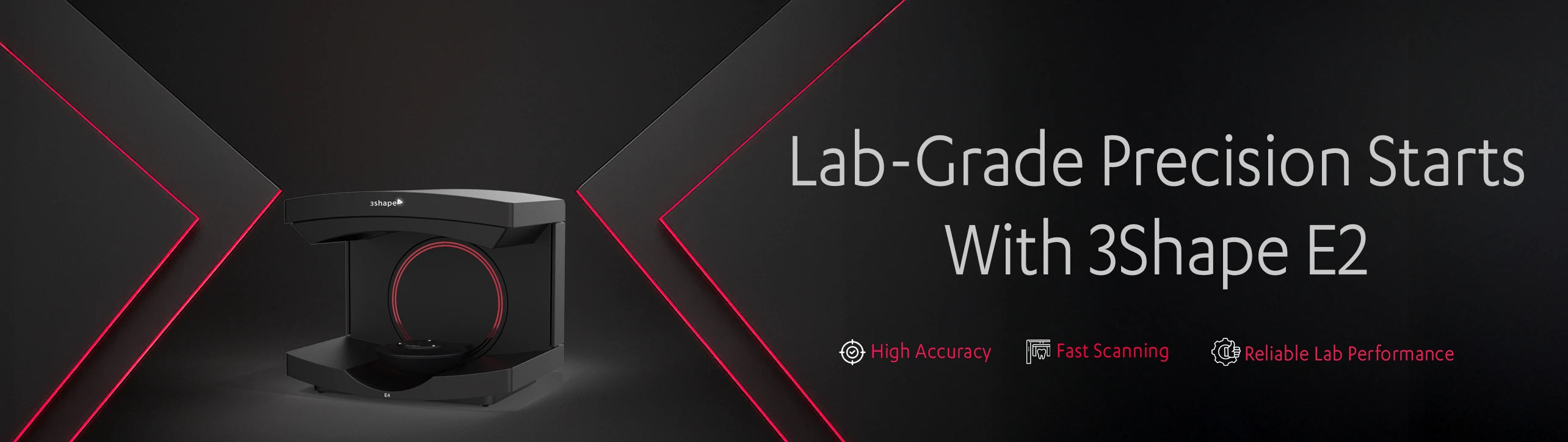 3Shape Lab Scanner Page Banner- OBLU HEALTHCARE