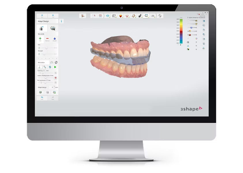 Splint Software 3Shape Splint Studio software and Print Custom Dental Splints – OBLU ...